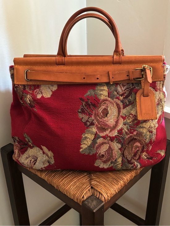 Ralph Lauren Handbags - RALPH LAUREN CARPET BAG